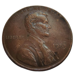 Moeda 1 Cent 1983 - EUA