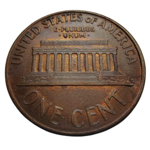 Moeda 1 Cent 1989 Letra D - EUA