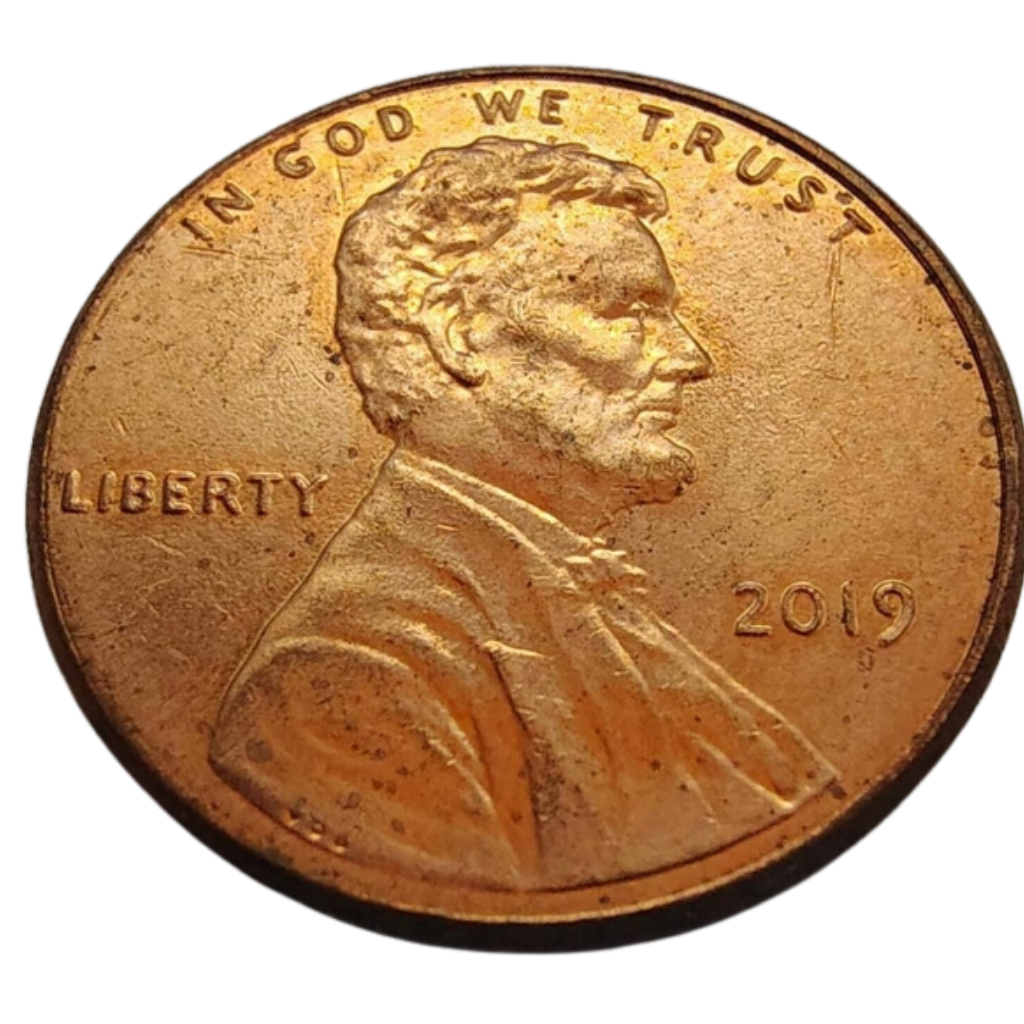Moeda 1 Cent 2019 - EUA