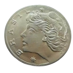 Moeda 1 Centavo 1969 Brasil - MBC