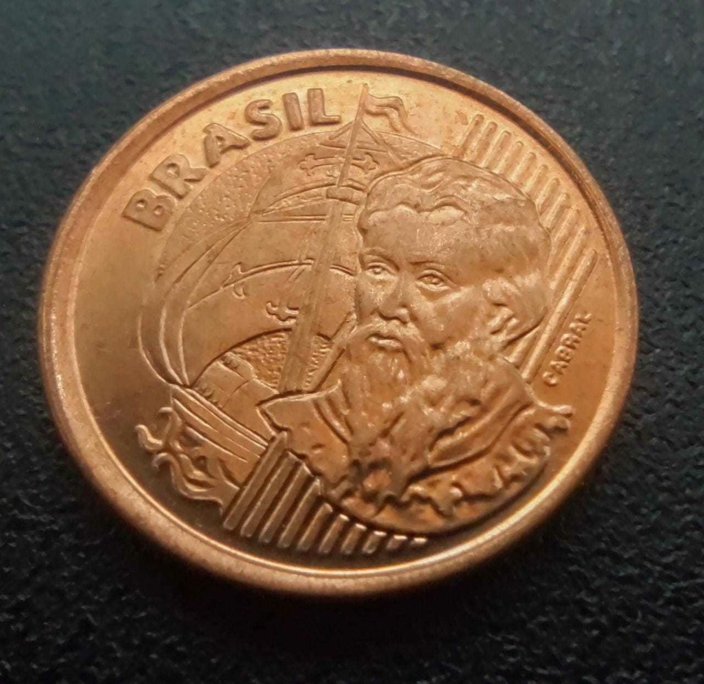 Moeda 1 Centavo 2004 Brasil - MBC - Imagem 3