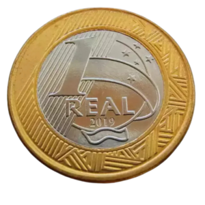 Moeda 1 Real 2019 Brasil – MBC