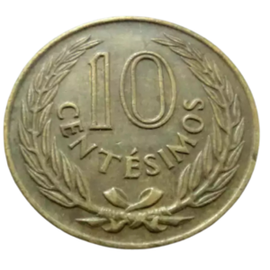 Moeda 10 Centésimos 1960 - Uruguai