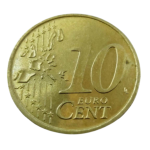 Moeda 10 Cents Euro 2002 - Alemanha