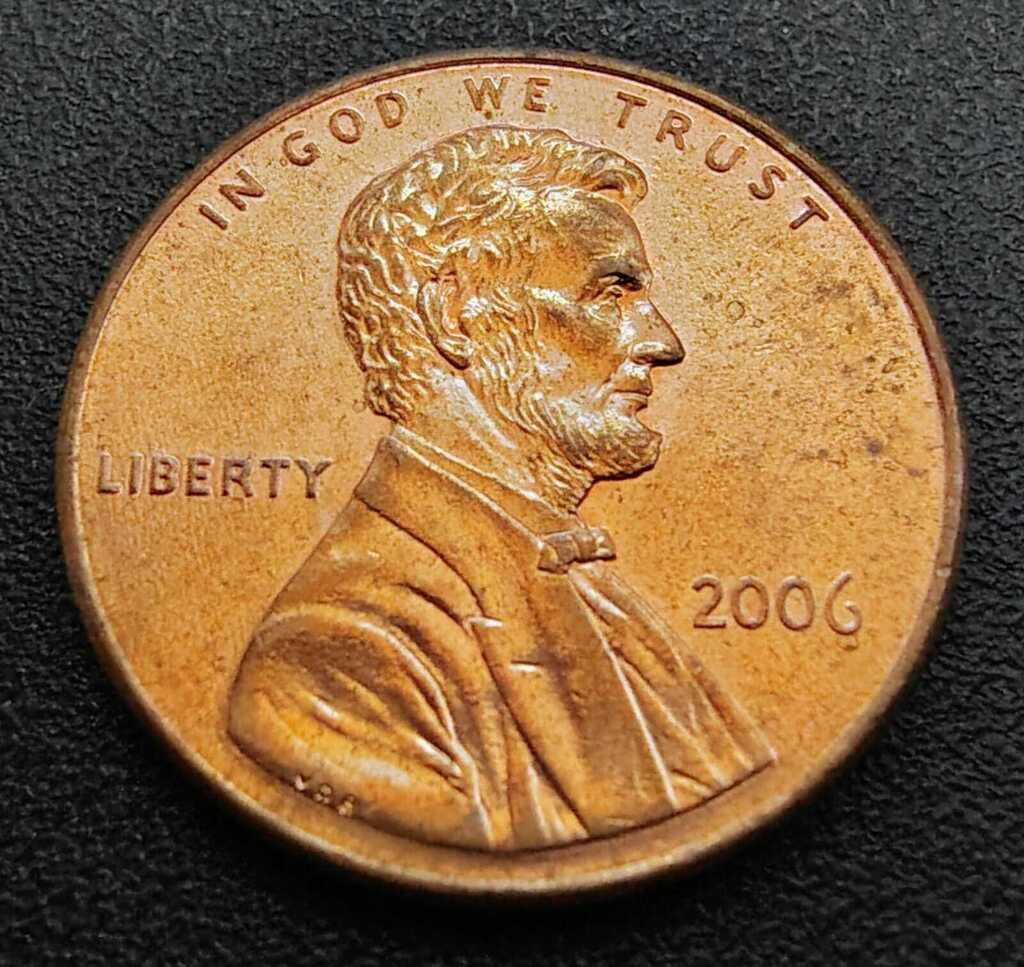 Moeda 1 Cent 2006 - EUA - Imagem 2