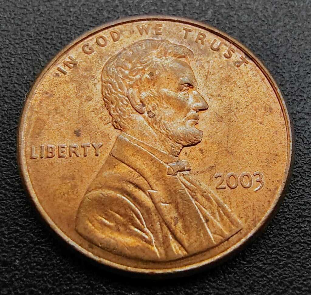 Moeda 1 Cent 2003 - EUA - Imagem 2