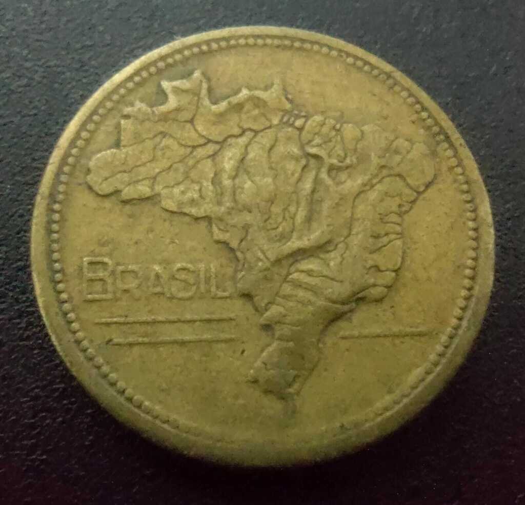 Moeda 1 Cruzeiro 1946 Brasil - MBC - Imagem 2