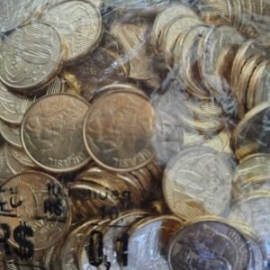 Kit Sachês de Moedas 2025 Flor de Cunho - BC 60 Anos e Circulação