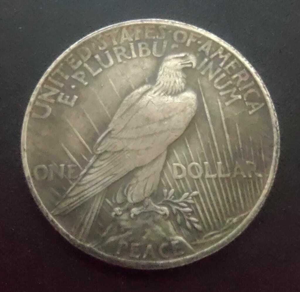 1 Dólar Peace 1969 na cápsula - Imagem 3