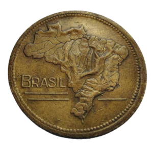 Moeda 2 Cruzeiros 1949 Brasil - MBC