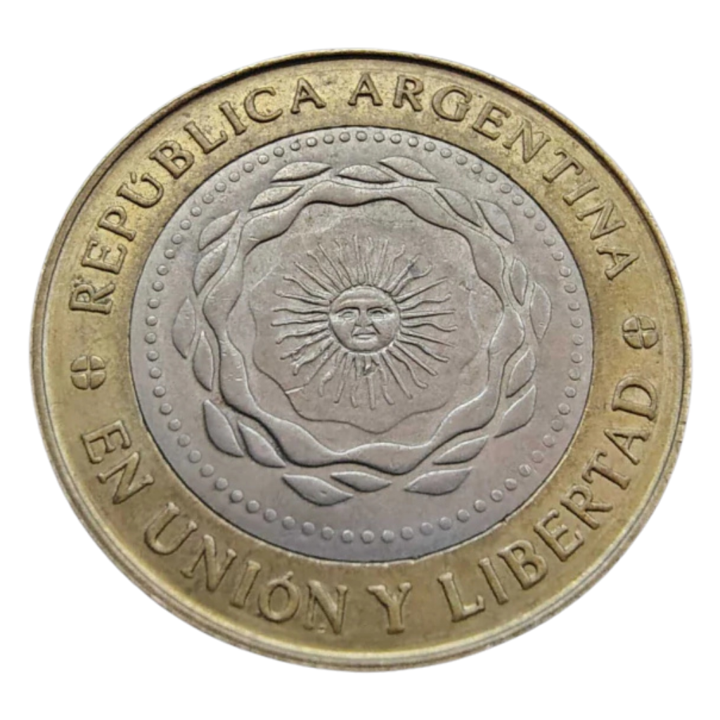 Moeda 2 Pesos 2015 - Argentina