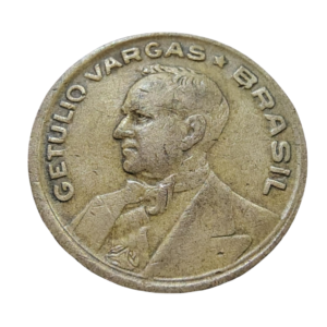 Moeda 20 Centavos 1946 Getúlio Vargas Brasil - MBC