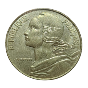 Moeda 20 Cêntimes 1988 França