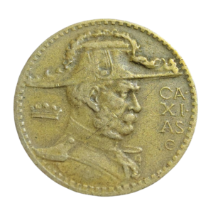 Moeda 2000 Réis 1938 Brasil  Duque de Caxias