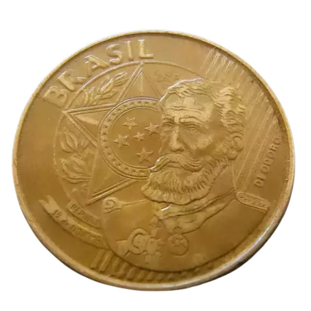 Moeda 25 Centavos 2007 Brasil - MBC