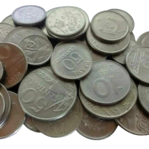 Lote com 40 moedas