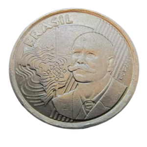 Moeda 50 Centavos 2017 Brasil - MBC