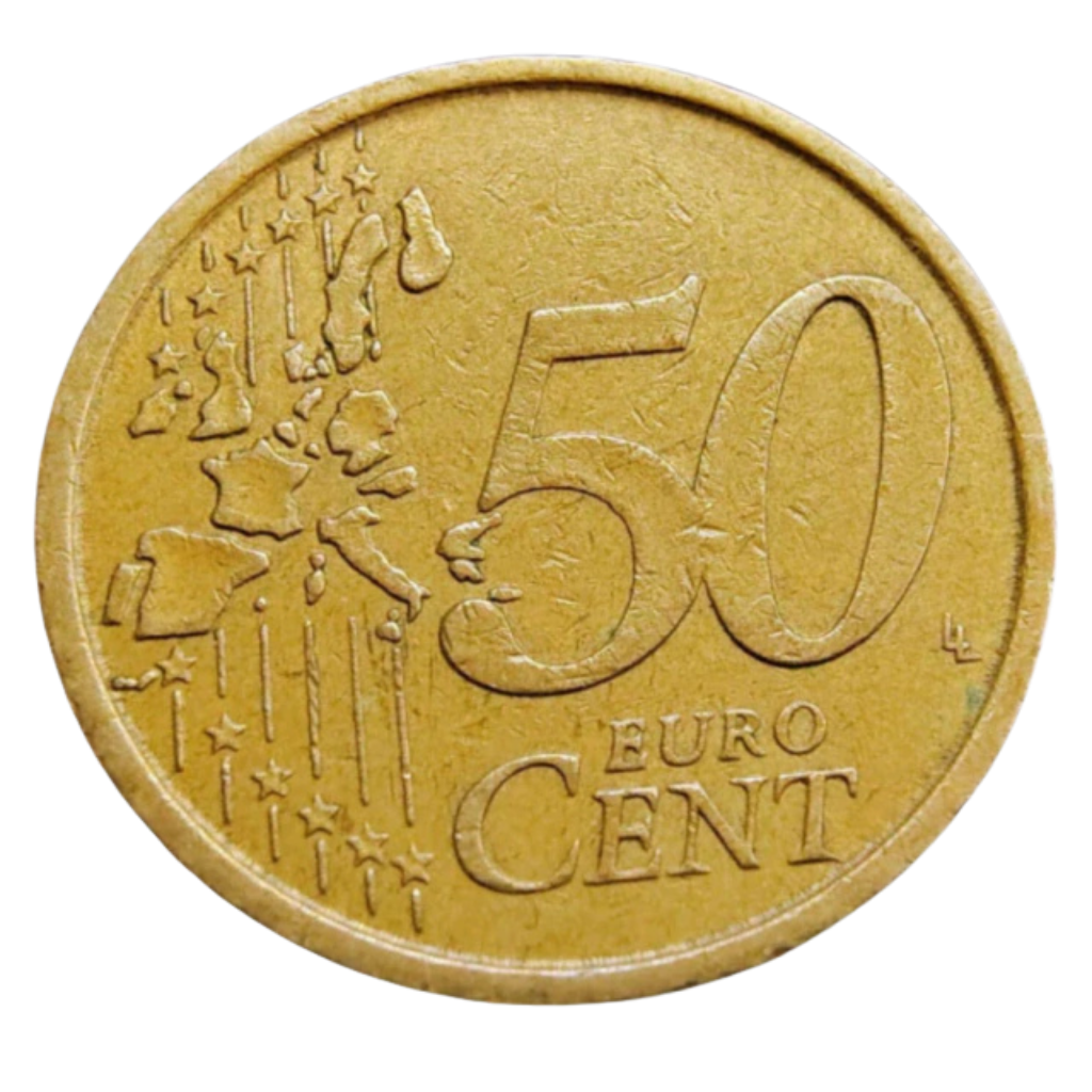 Moeda 50 Cents Euro 2002 - Itália - Imperador Marco Aurélio - Imagem 2