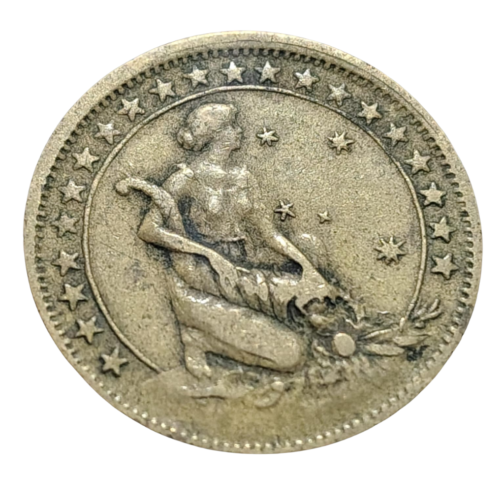 Moeda 500 Réis 1928 Abundância Brasil - MBC - Imagem 2