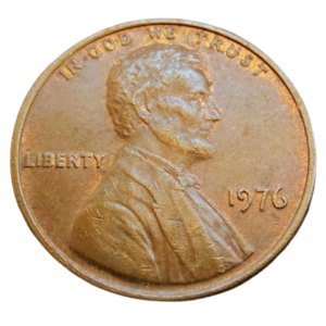 Moeda 1 Cent 1976 - EUA