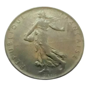 Moeda 1 Franco 1960 - França