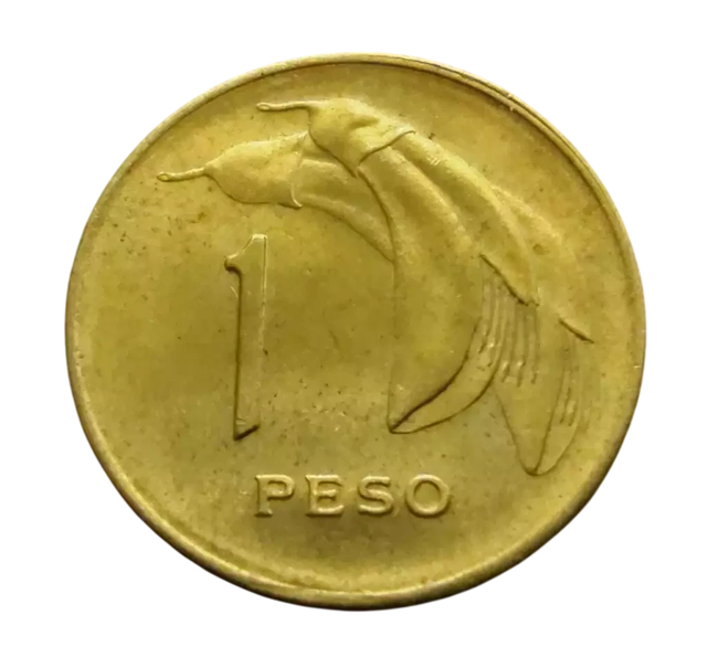 Moeda 1 Peso 1969 - Uruguai - Imagem 2