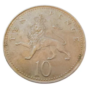 Moeda 10 Pence 1996 - Reino Unido