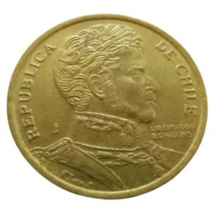 Moeda 10 Pesos 2010 - Chile