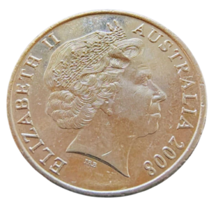 Moeda 20 Cêntimos 2008 - Austrália