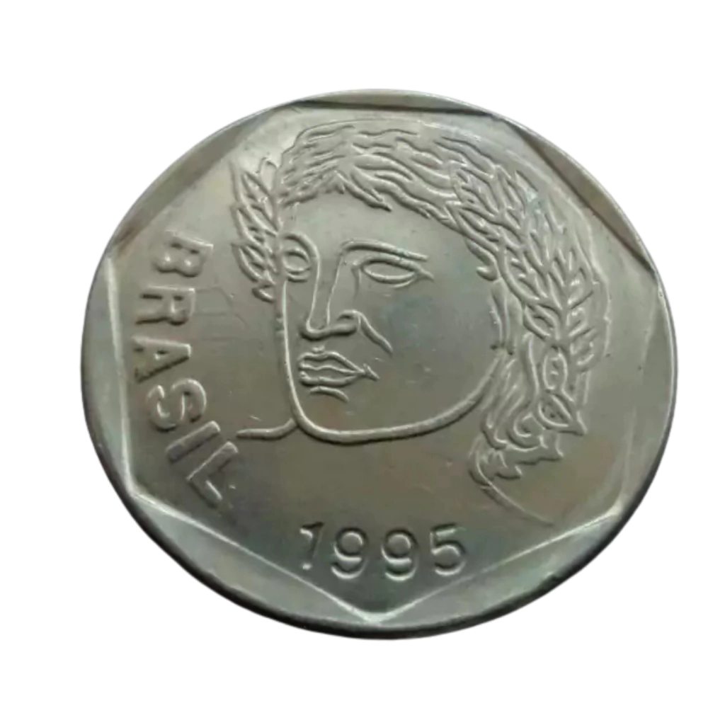 Moeda 25 Centavos 1995 Brasil - MBC