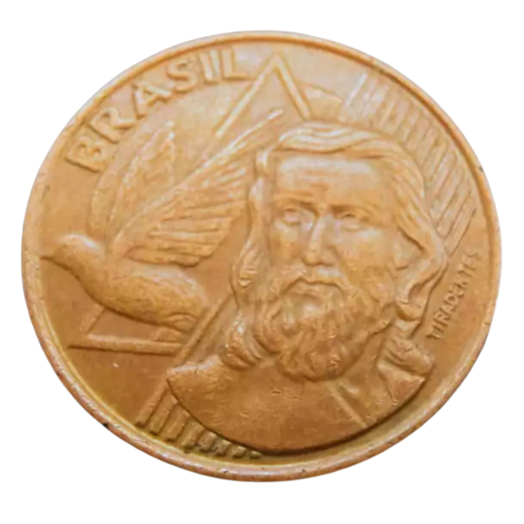 Moeda 5 Centavos 1998 Brasil - MBC - Imagem 2