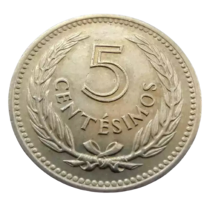 Moeda 5 Centésimos 1953 - Uruguai