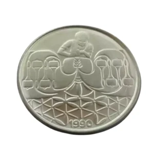 Moeda 50 Centavos 1990 Rendeira Brasil - FC
