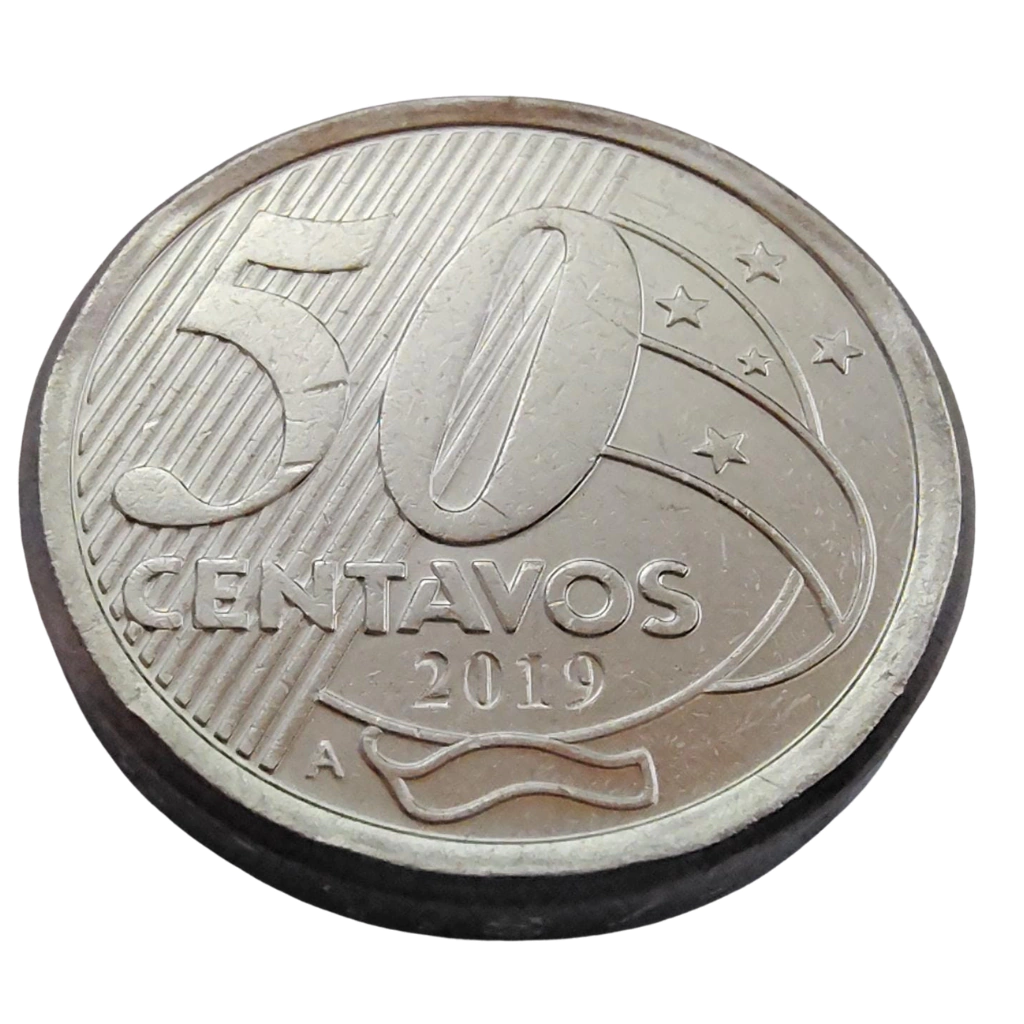 Moeda 50 Centavos 2019 Letra A Brasil - FC