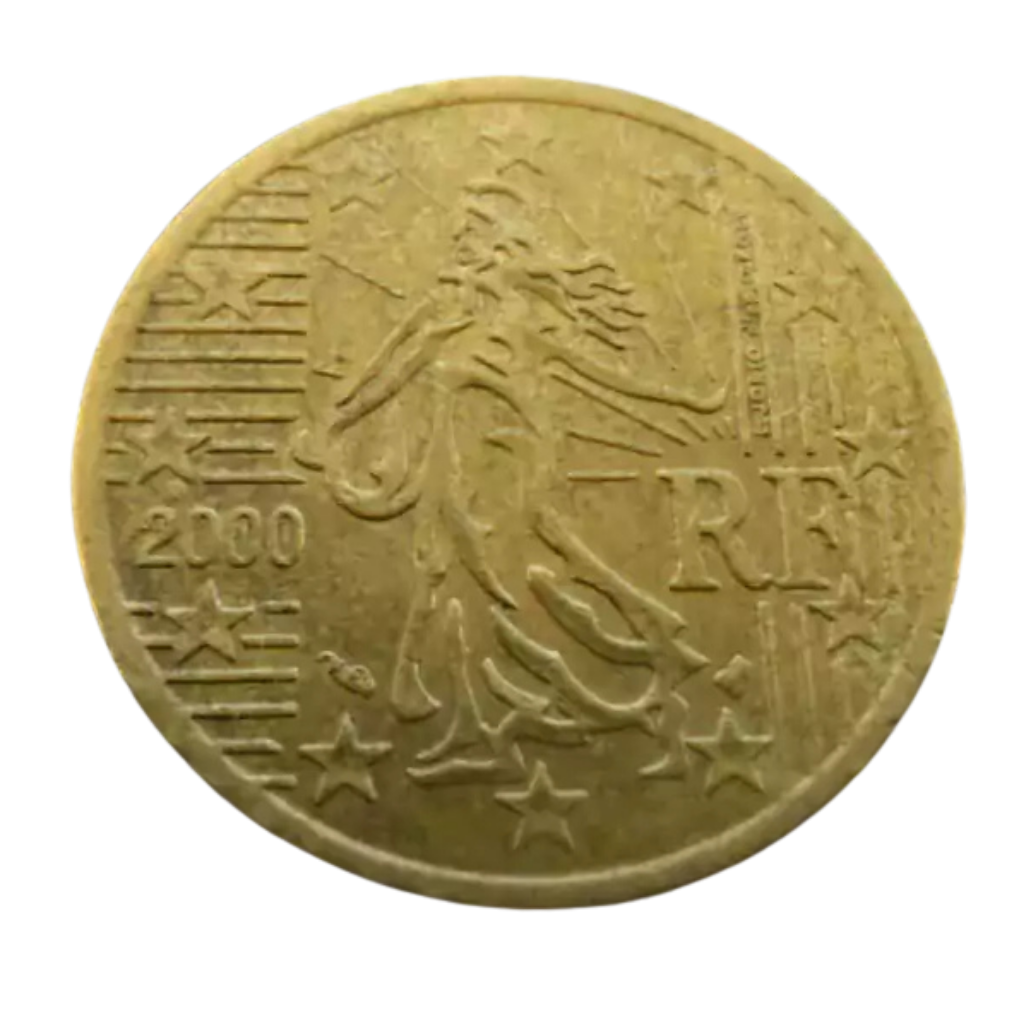 Moeda 50 Cents Euro 2000 - França