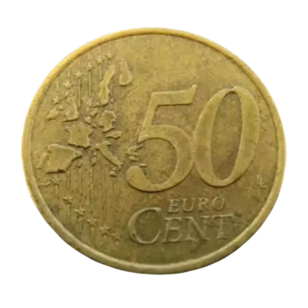 Moeda 50 Cents Euro 2000 - França - Imagem 2