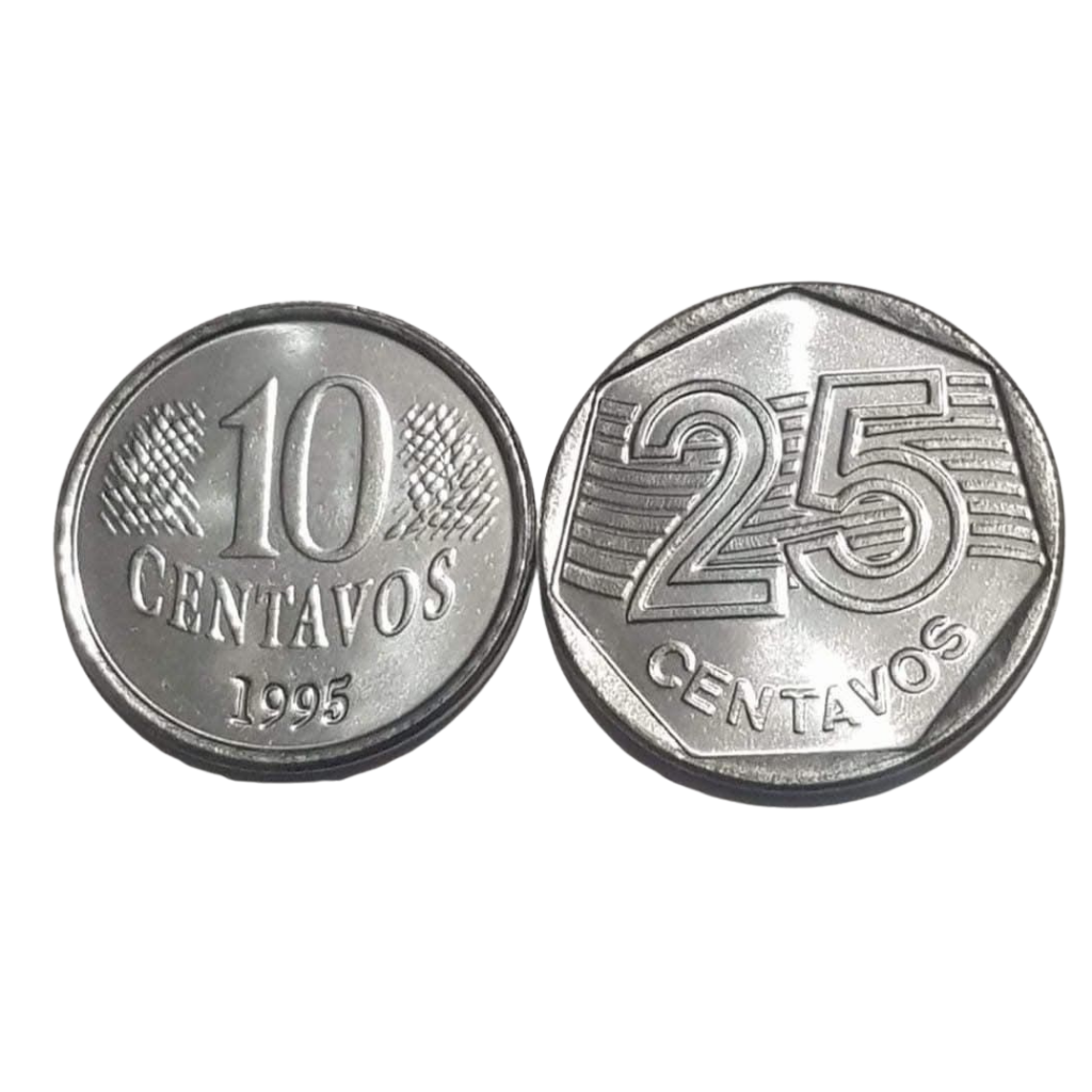 Moedas Casal FAO 1995 Brasil - FC - Imagem 2