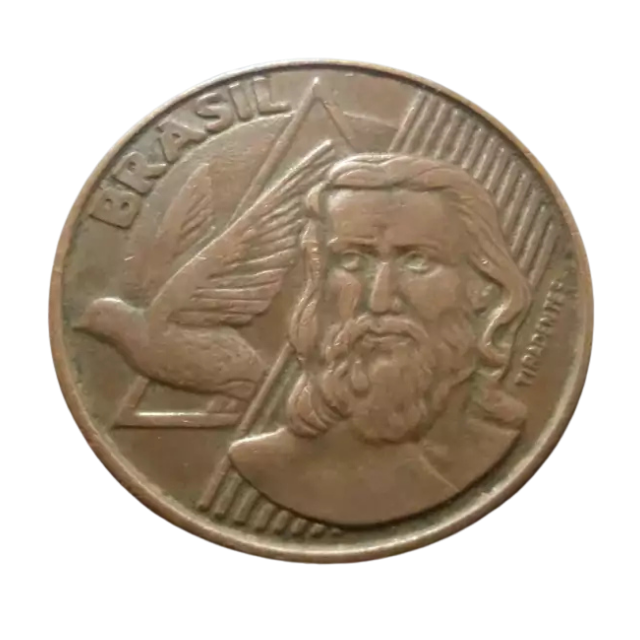 Moeda 5 Centavos 2006 Brasil - MBC