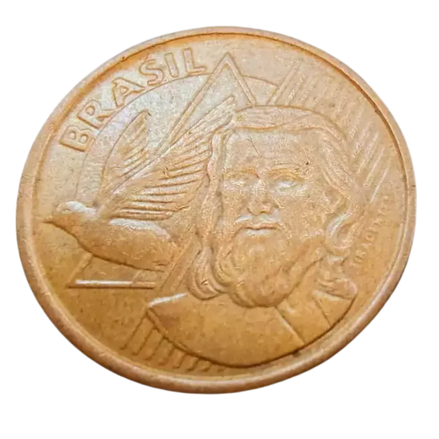 Moeda 5 Centavos 2018 Brasil - MBC