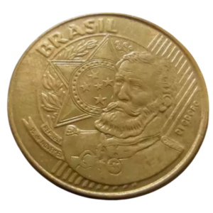 Moeda 25 Centavos 2009 Brasil - MBC