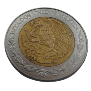 Moeda 5 Pesos 2007 México