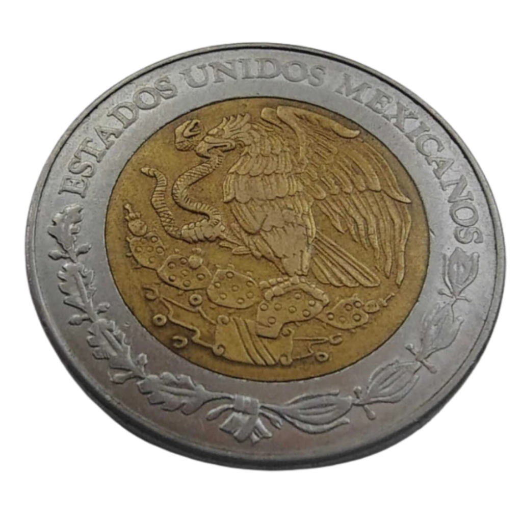 Moeda 5 Pesos 2007 México