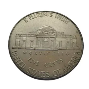 Moeda 5 Cents 2017 letra P - EUA
