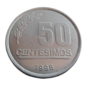 Moeda 50 Centésimos 1998 - Uruguai