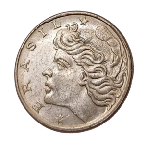Moeda 20 Centavos 1967 Brasil - MBC