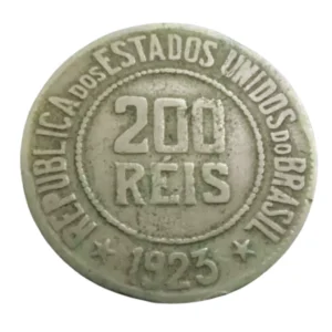 moeda 200 reis 1923