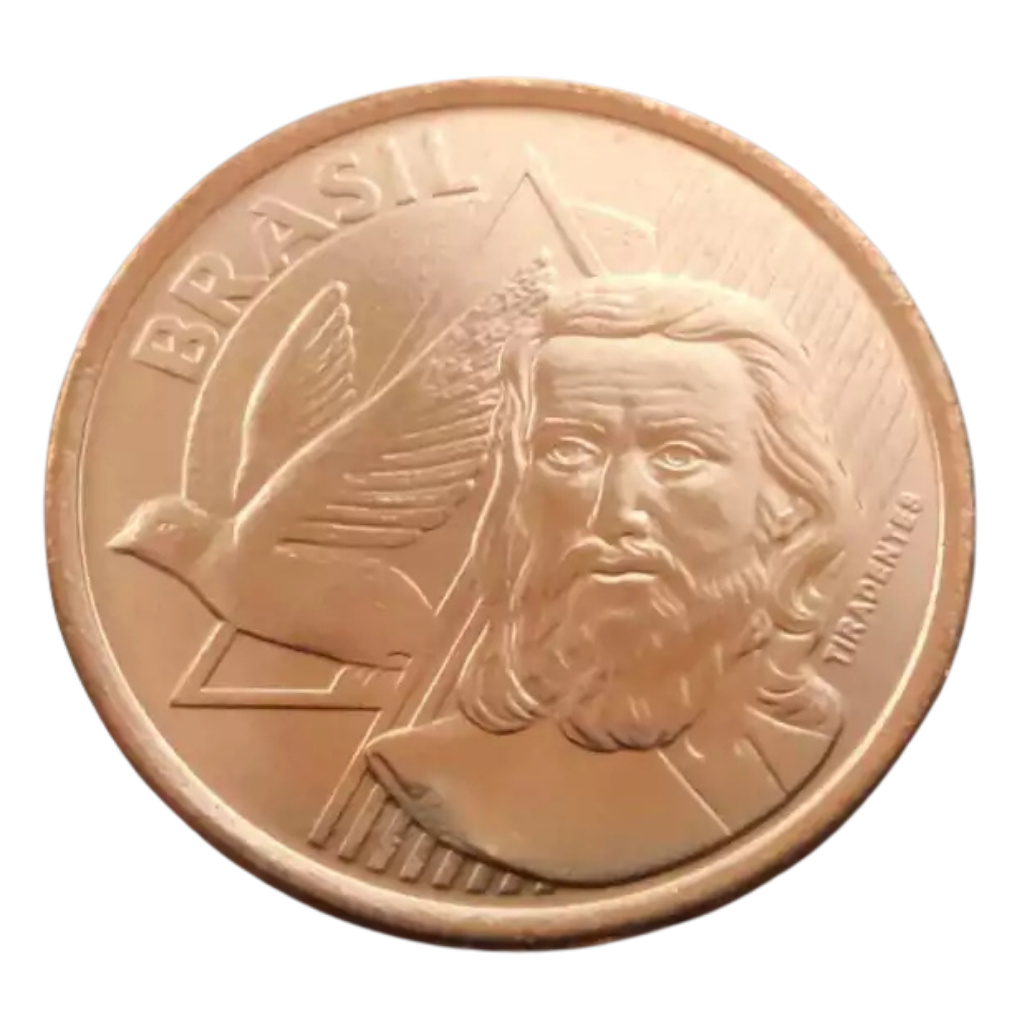 Moeda 5 Centavos 2022 Brasil - FC - Imagem 3