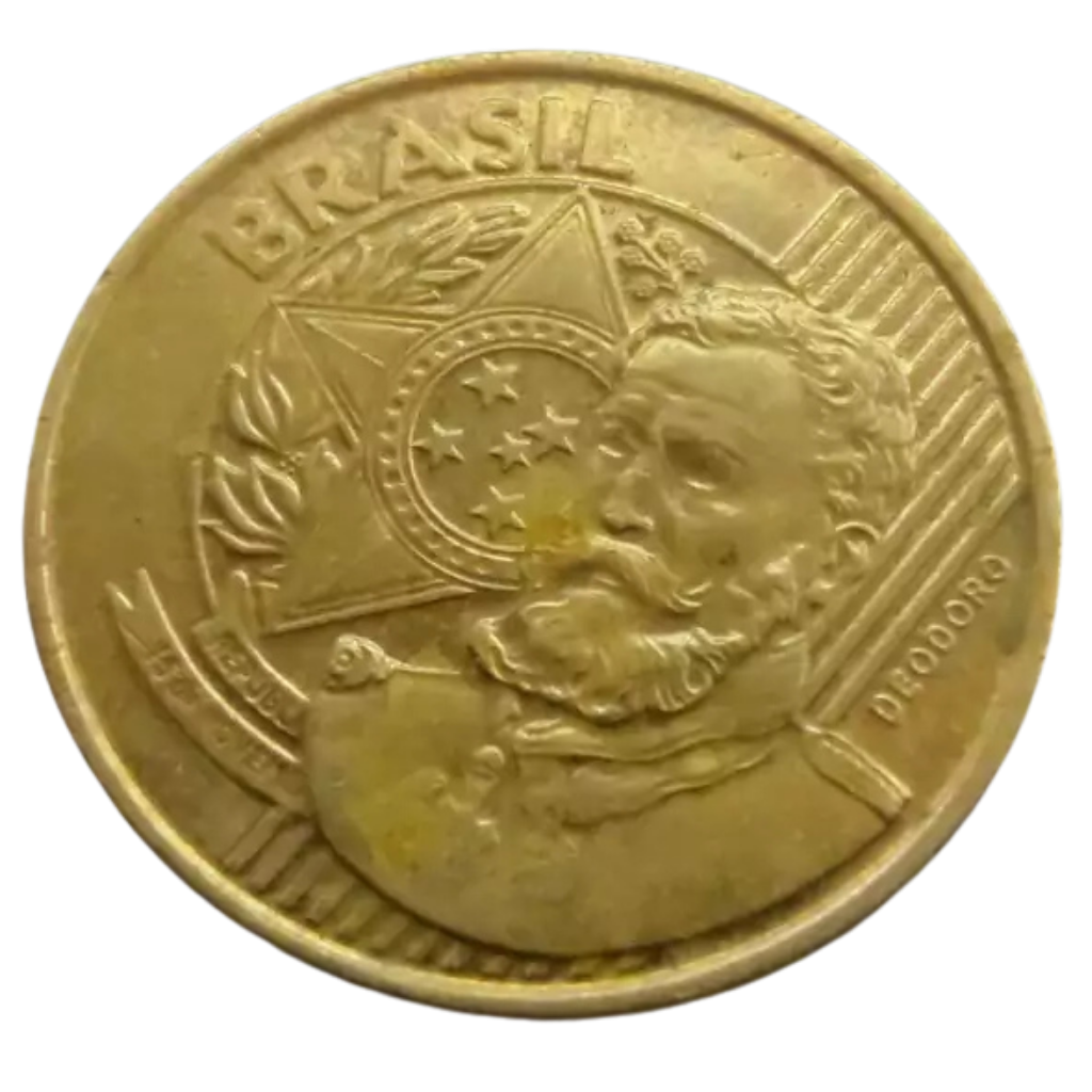Moeda 25 Centavos 2019 Brasil - MBC - Imagem 3