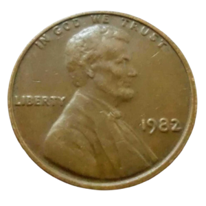 Moeda 1 Cent 1982 - EUA