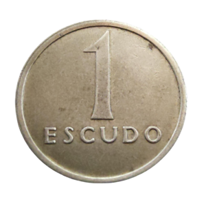 Moeda 1 Escudo 1983 Portugal